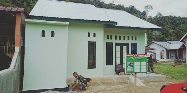 Rumahnya Selesai Dibangun Satgas TMMD, Jordi Akan Gelar Syukuran