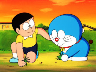 Gambar Nobita dan Doraemon wallpaper cantik