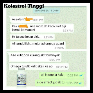 Testimoni Omega Guard Shaklee Untuk Kanak-kanak dan Kurus