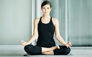 Seated-Yoga Pose