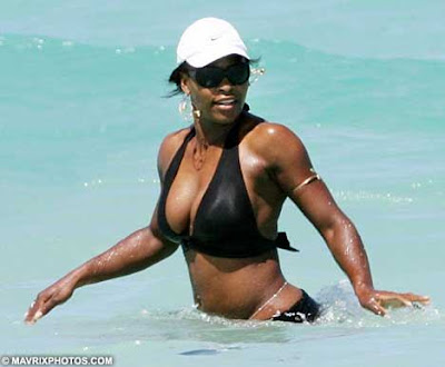 Serena Williams Breast
