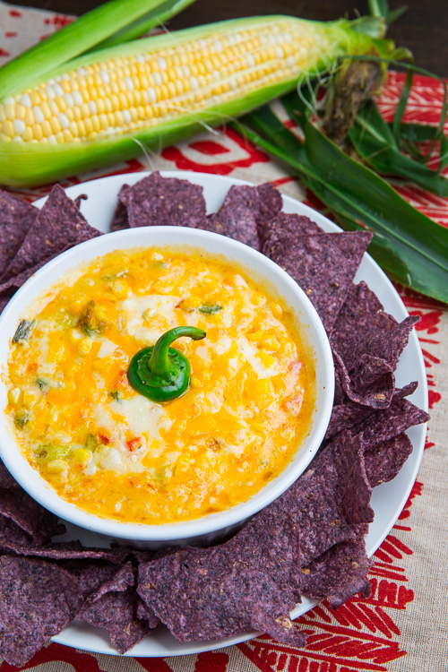 Hot Cheesy Corn Dip