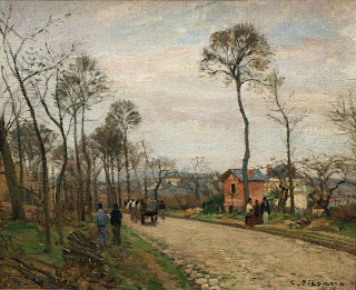 La Route de Louveciennes, 1870