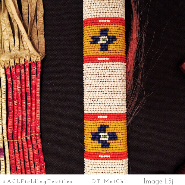 #ACLFieldlogTextiles - Inspirational Native American Beadwork Examples for Textile Design Studies, Hastings Museum of Art, UK, Needlework School Gallery