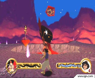 Aladdin in Nasira's Revenge