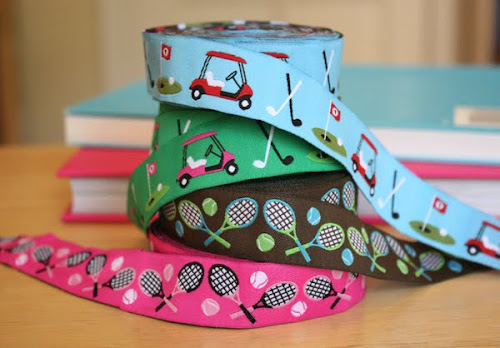 Golf and tennis ribbon