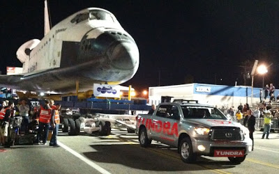 Toyota Tundra, Space Shuttle Endeavour, Towing, Toyota Tough