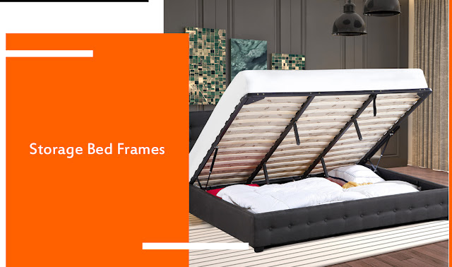 Storage bed frames