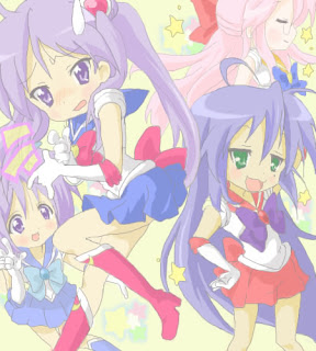 Lucky Star Cross Over Cosplay