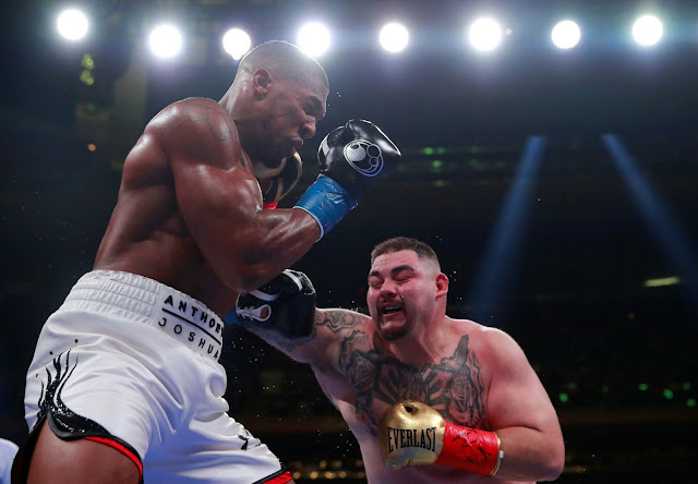 Andy Ruiz Jr. Beats Up And Stops  Anthony Joshua To Claim World Titles