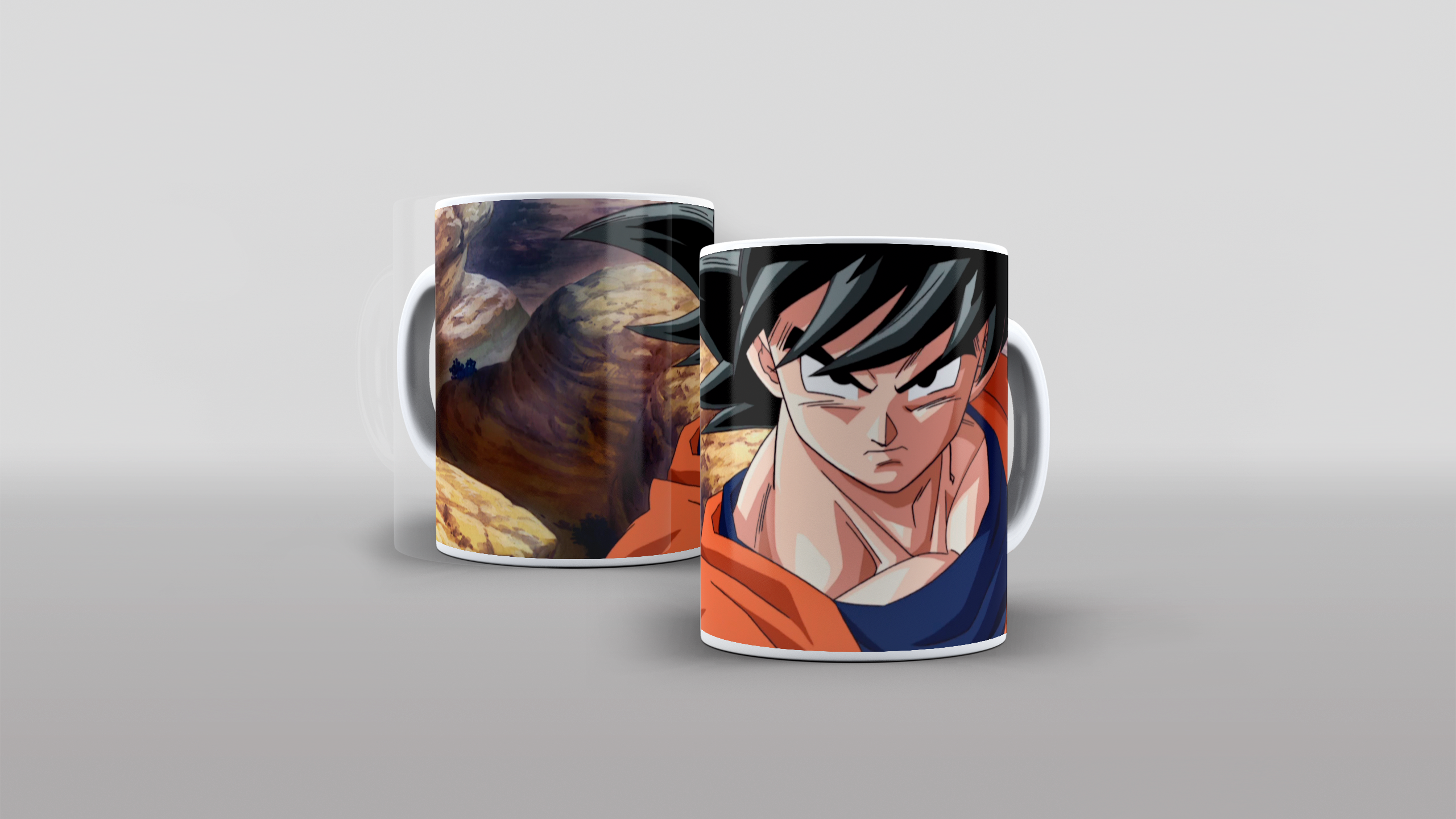 Caneca Goku e Personagens do Dragon Ball Z