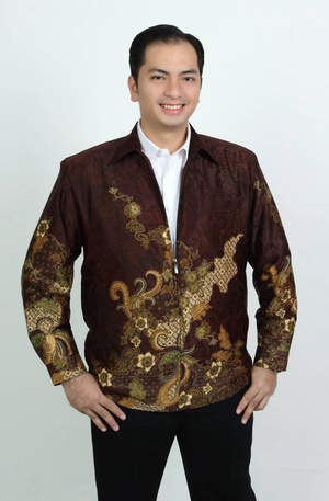 Model Jasket Batik Pria Elegan terbaru 2016