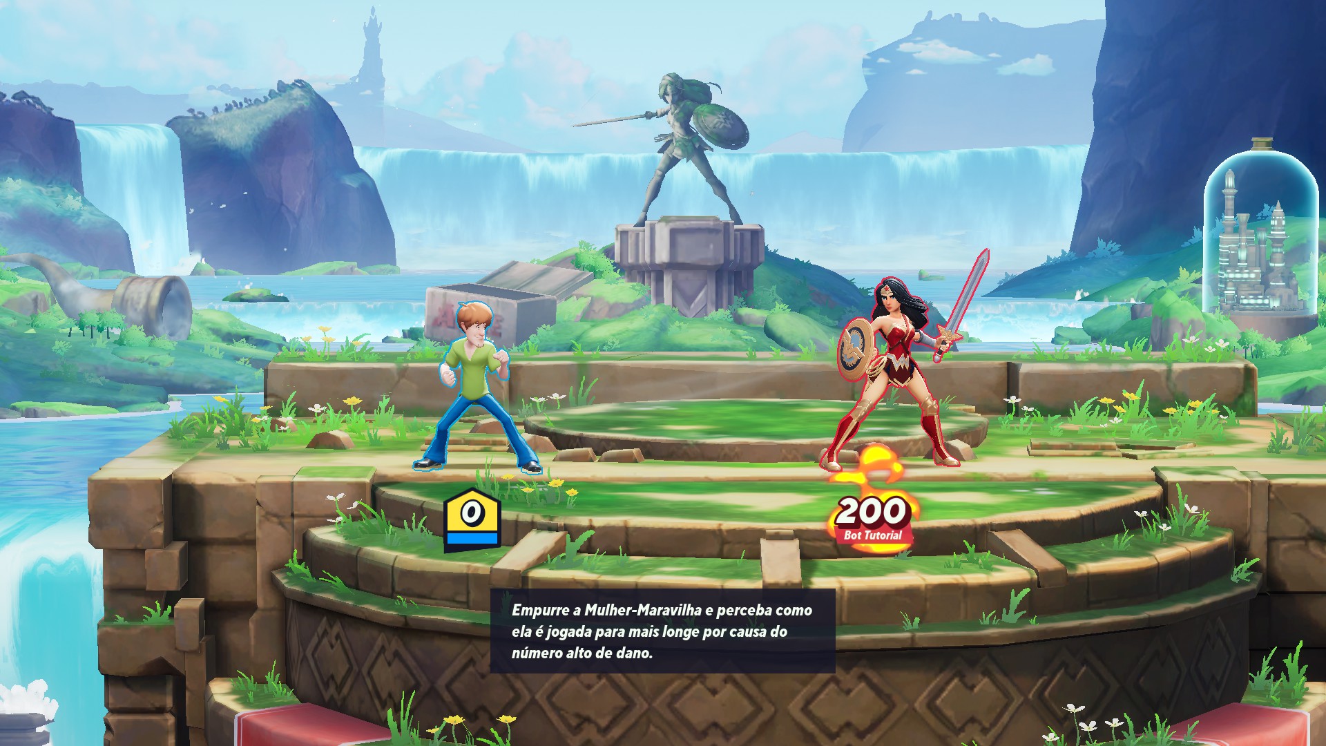 Vaza imagem de um suposto Smash Bros. com personagens da Warner
