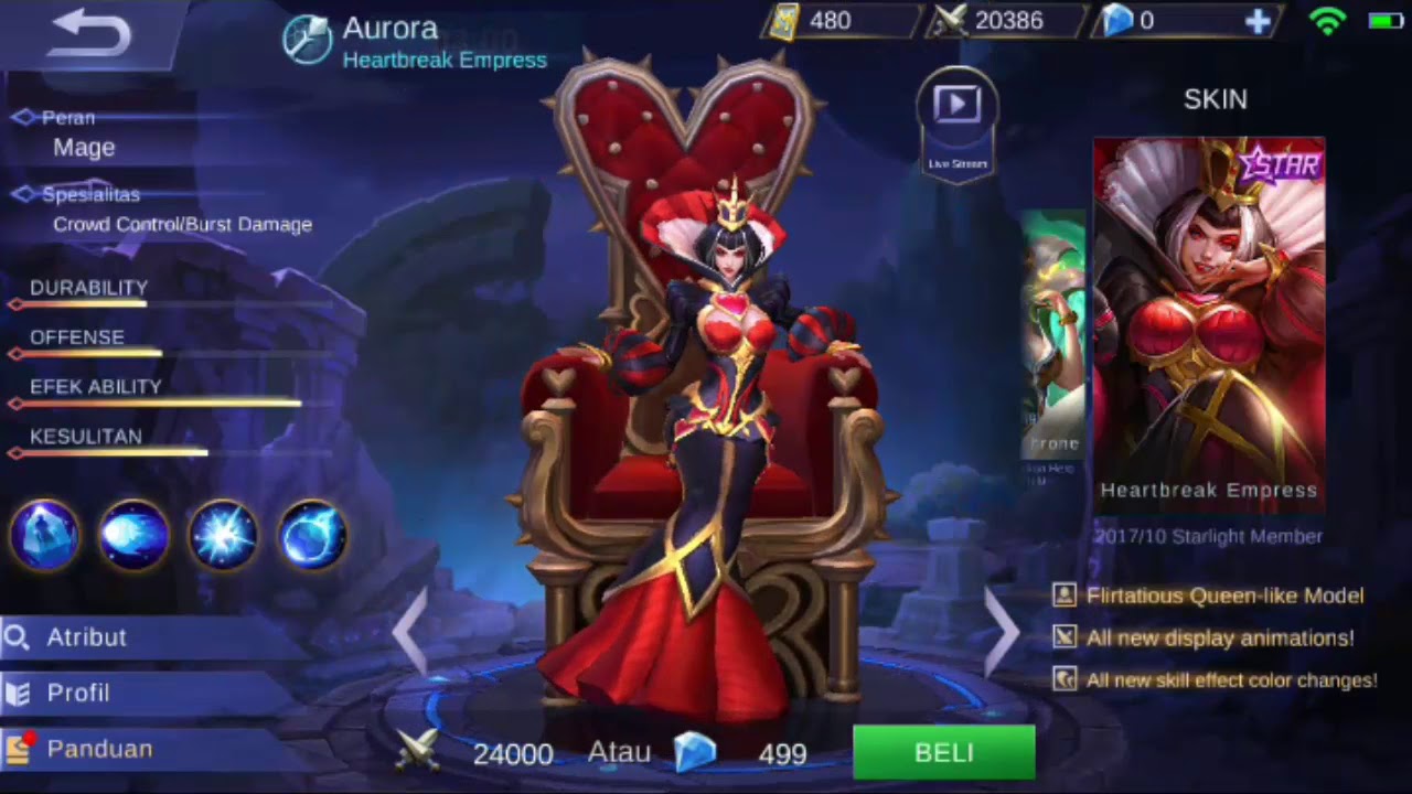 10 Hero Perempuan Mobile Legends Tercantik PINK COLOUR