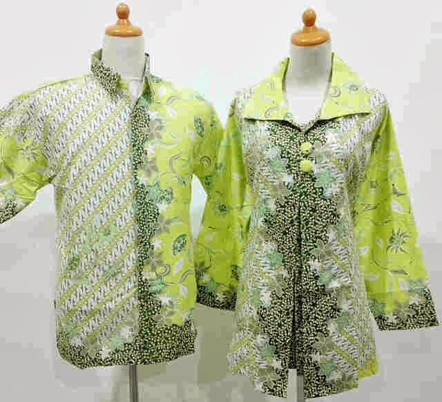  Batik  Sarimbit Blus Krah Pola Parang  BATIK  LESTARI 