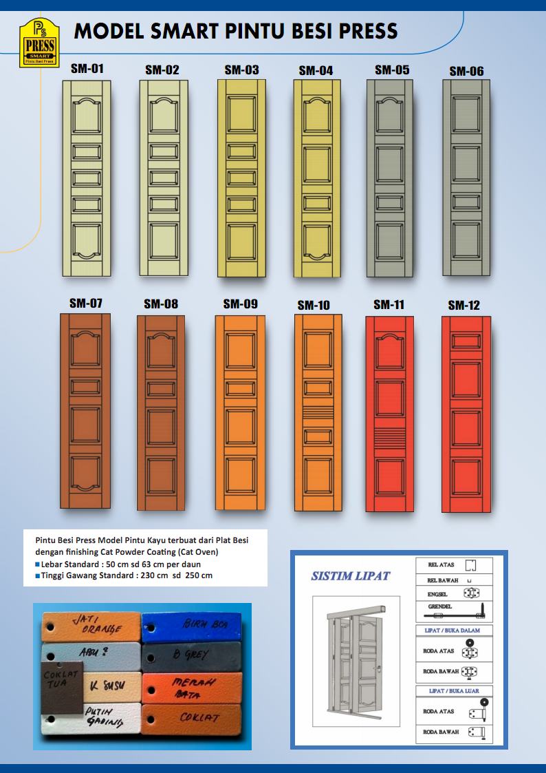  PINTU BESI PRESS RUKO Smart Pintu Besi Press BROSUR 