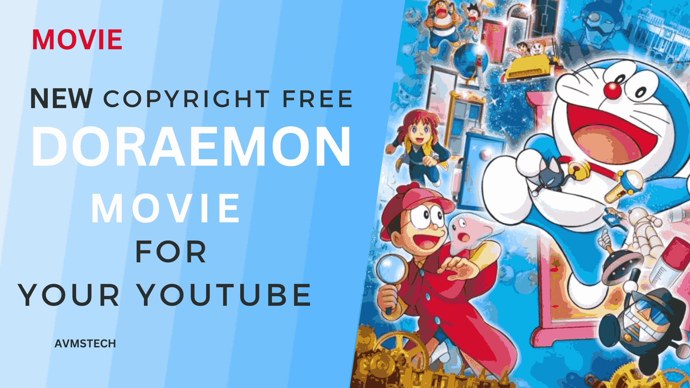 Doraemon: Nobita's Secret Gadget Museum Copyright Free Movie For Youtube