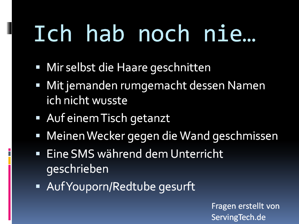 "Ich habe noch nie": Die 20 besten Fragen fürs Trinkspiel | jeutesoigne.be