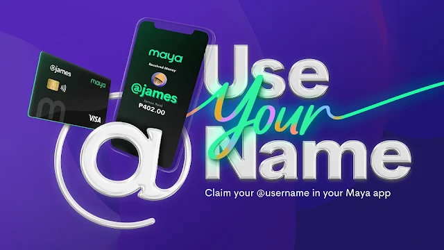 Personalize and Use Your Name to send and receive money with Maya