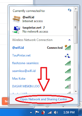 Cara Setting wifi No internet Akses menjadi Internet Akses