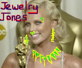 Charlize Theron allegedly breached her agreement to exclusively wear Raymond Weil jewelry