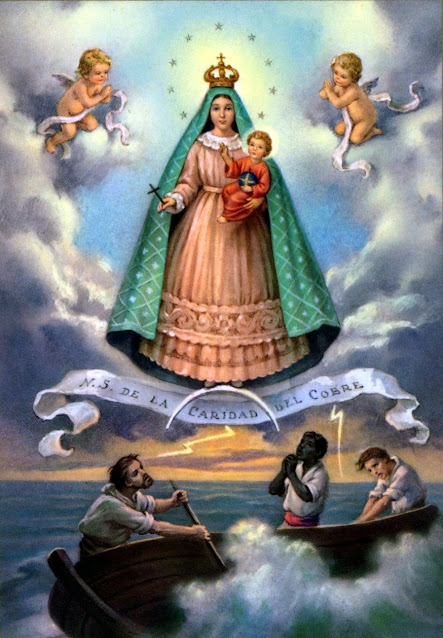 Antica rappresentazione della Madonna di Cuba, Nostra Signora della Carità