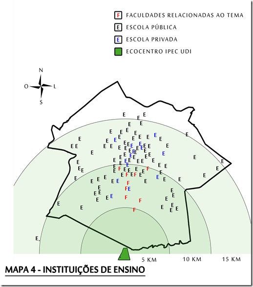MAPA 4 - Instituies de ensino