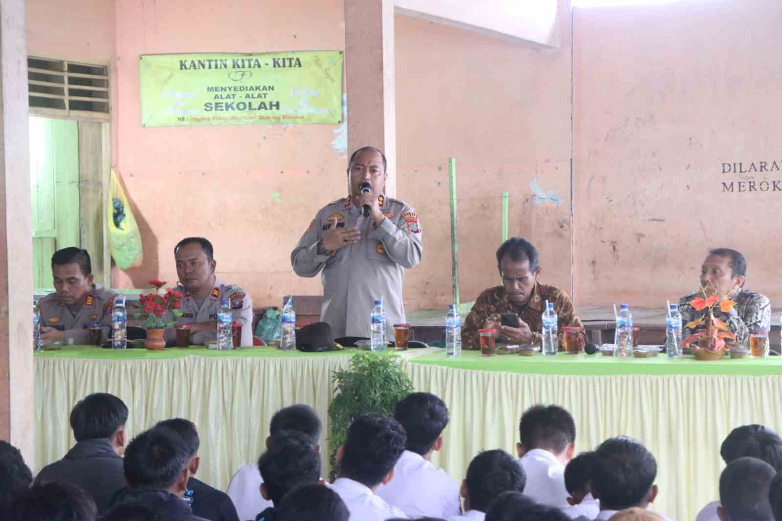 Antisipasi Tawuran Pelajar, Kapolres Sergai Kunjungan ke SMA/SMK YP Satria Dharma Perbaungan