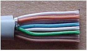 membuat kabel UTP yang terhubung dengan konektor RJ 45 lengkap dengan gambar