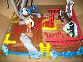 birthday cakes,pirate cake ideas,cupcakes,pirate party,how to make a pirate cake