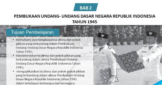 PEMBUKAAN UNDANG-UNDANG DASAR NEGARA REPUBLIK INDONESIA TAHUN 1945