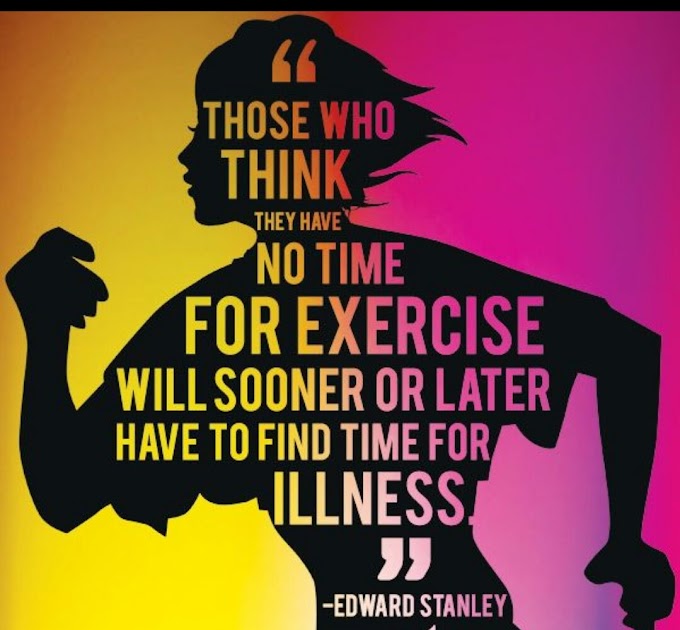 Exercise is must for good health