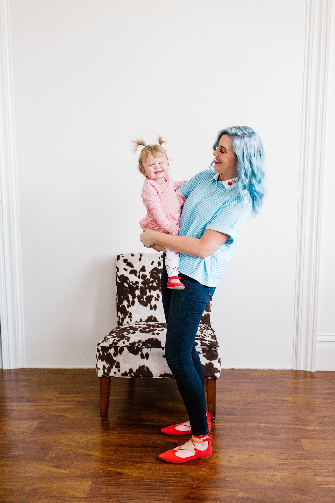 Mommy and Me Outfits, Valentine's Day Outfit, Utah Fashion Blogger