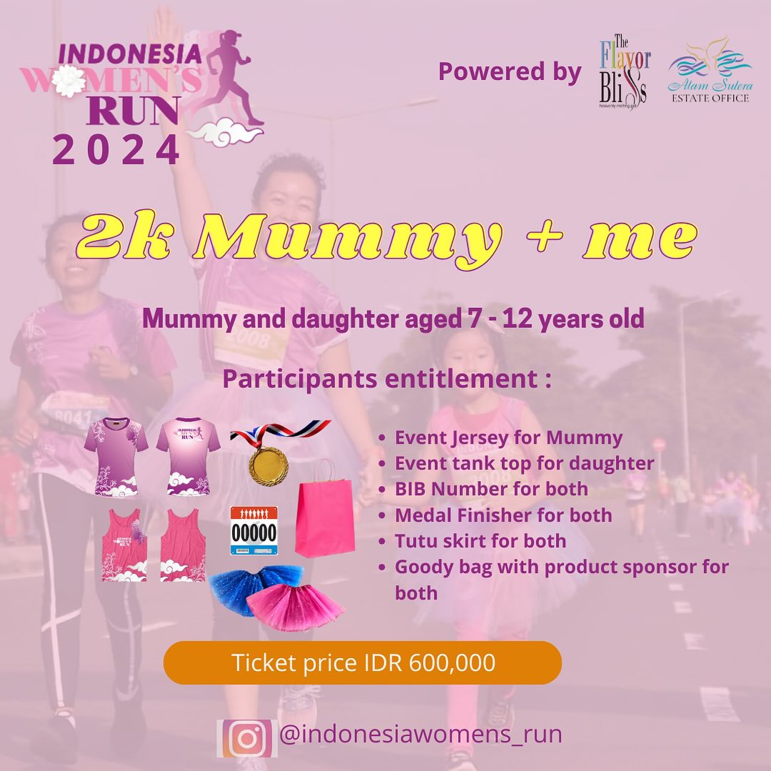 2K 👟 Indonesia Women's Run 2024