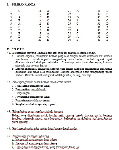 Soal Prakarya Tentang Kerajinan Bahan Lunak Guru Paud