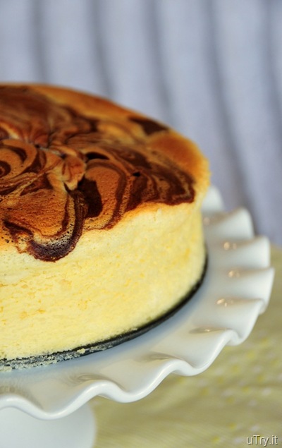 Marbled Japanese Cheesecake