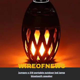 Jumpsy S-319 Portable Outdoor LED Lamp Bluetooth Speaker