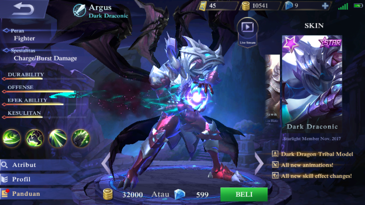 Guide Argus Build Skill Harga Ability Set Emblem Yang Cocok