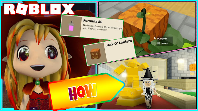 ROBLOX ISLANDS! HOW TO GET PUMPKIN SEEDS AND WITCHES TROPHY!