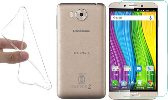 Panasonic Eluga Note Best Tempered Glass Screen Protector Cases and Covers