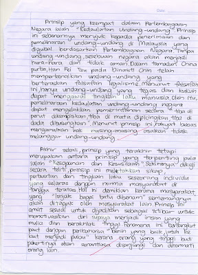 KERTAS 1 BM SPM SAYA: Karangan Cemerlang SPM 1