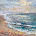 Contemporary Seascape Painting by Impressionist Niki Gulley