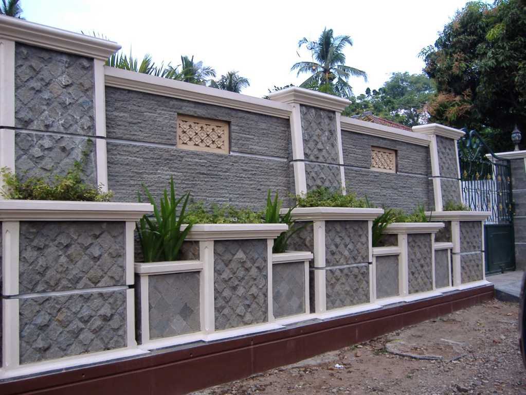 40 Model Pagar Tembok Minimalis  Desainrumahnya.com