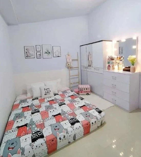 foto kamar tidur lesehan minimalis