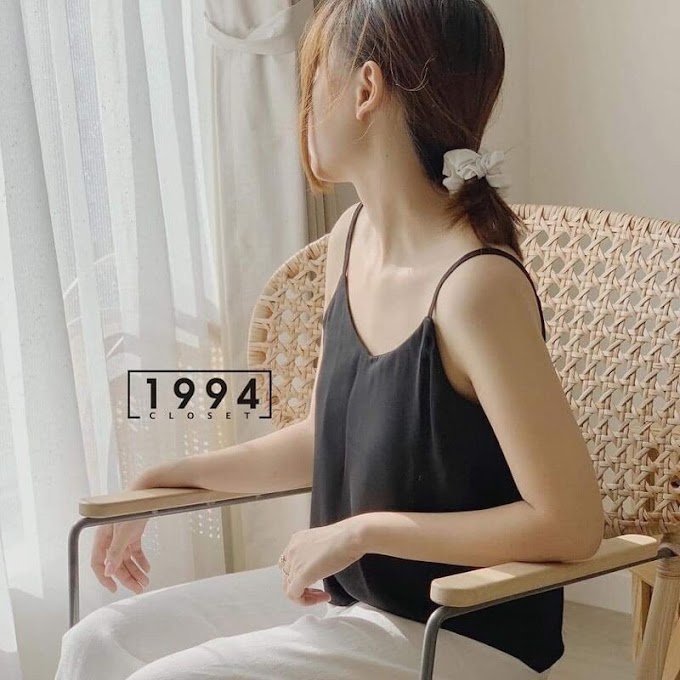 [Mã FASHIONG10 giảm 10k đơn 50K] Áo 2 dây vintage dáng hàn