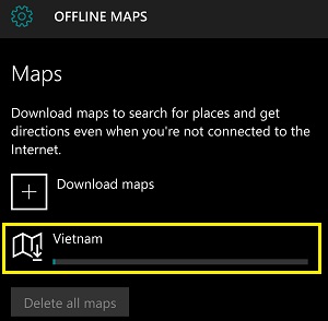 Tải bản đồ offline Việt Nam