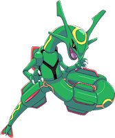 Bertipe Angin Rayquaza