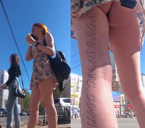 Upskirt Mega 11-16 (Upskirt of girls in the street and stores - voyeur video)