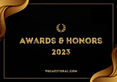 Awards & Honors 2023 For Kerala PSC
