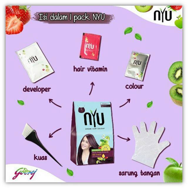  Review  Nyu  Semir Rambut  Terwangi Bebas Amonia Varian 